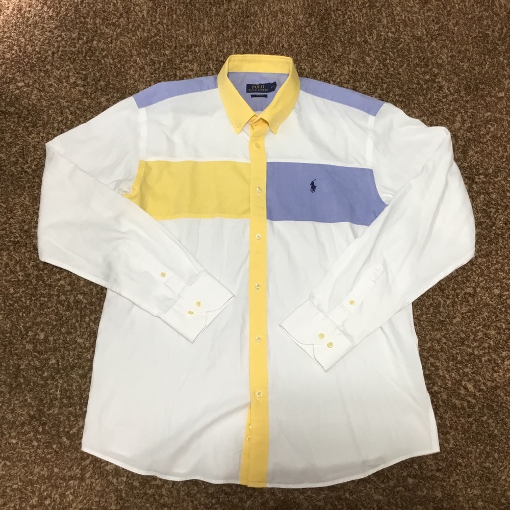 Polo Ralph Lauren Button Front 2XL Multicolor